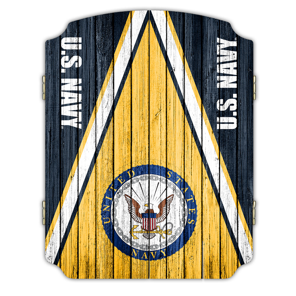 US Navy Dartboard Cabinet