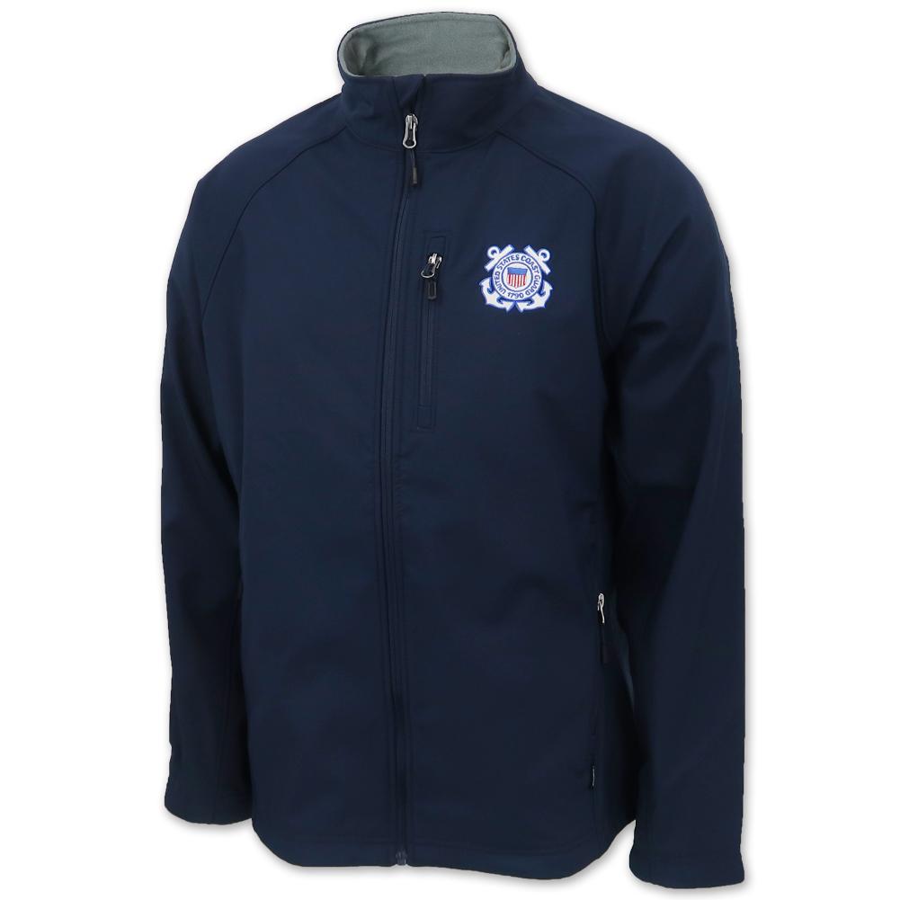 Coast Guard Soft Shell Jacket (Navy)