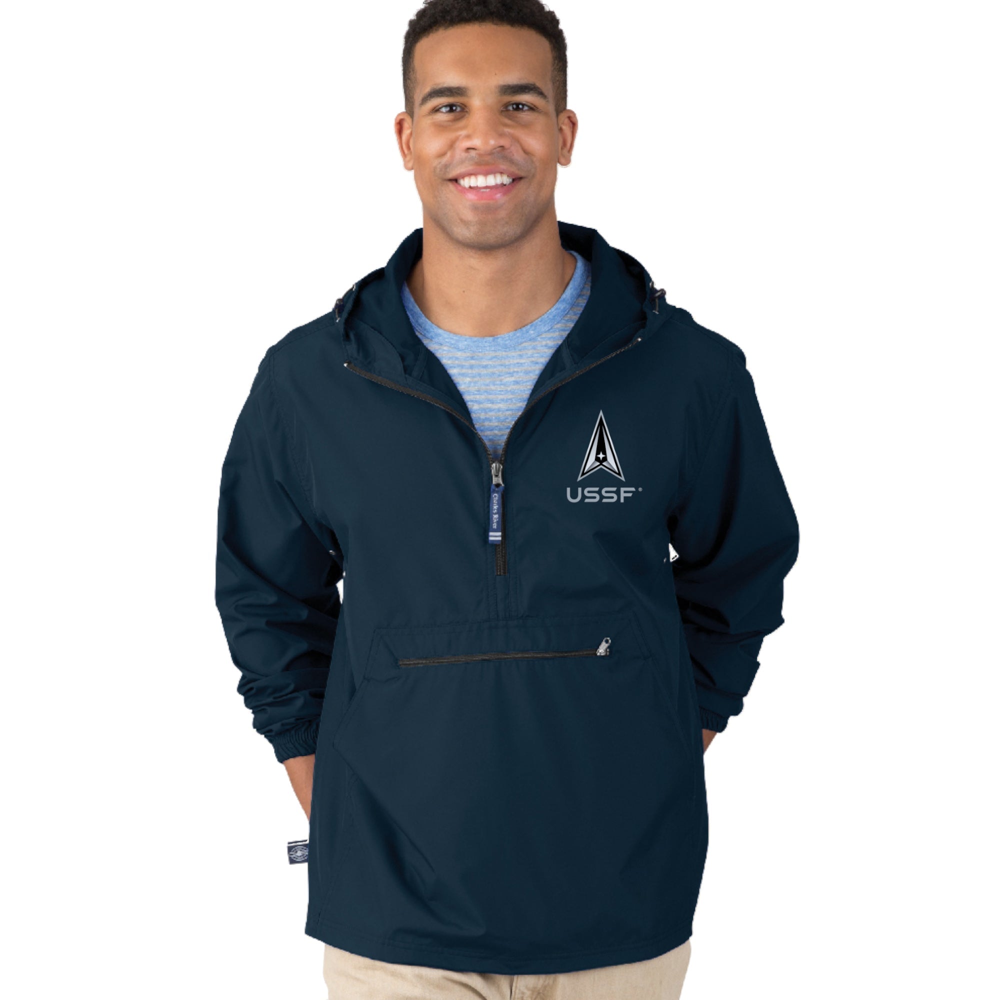 Space Force Delta Pack-N-Go Pullover