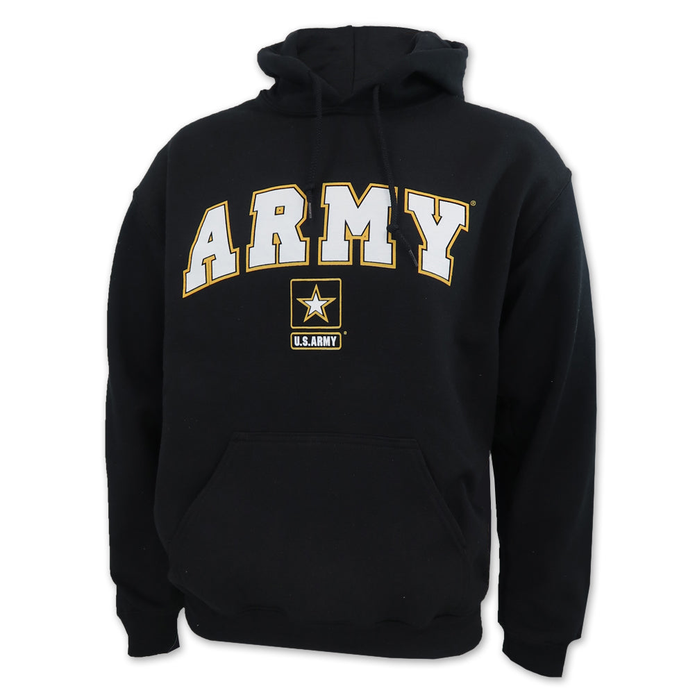 Army Arch Star Hood (Black)