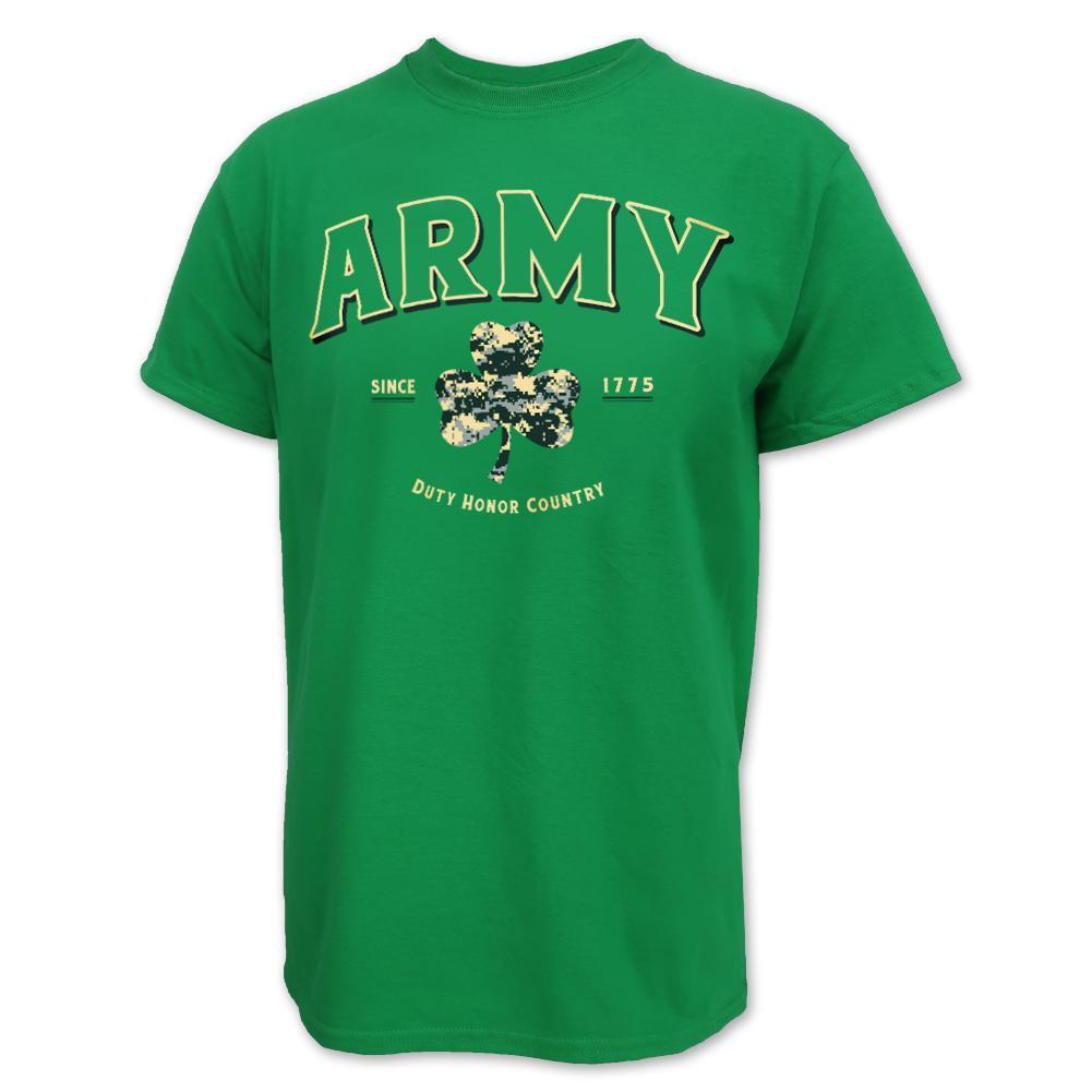 Army Digi Camo Shamrock T-Shirt (Green)