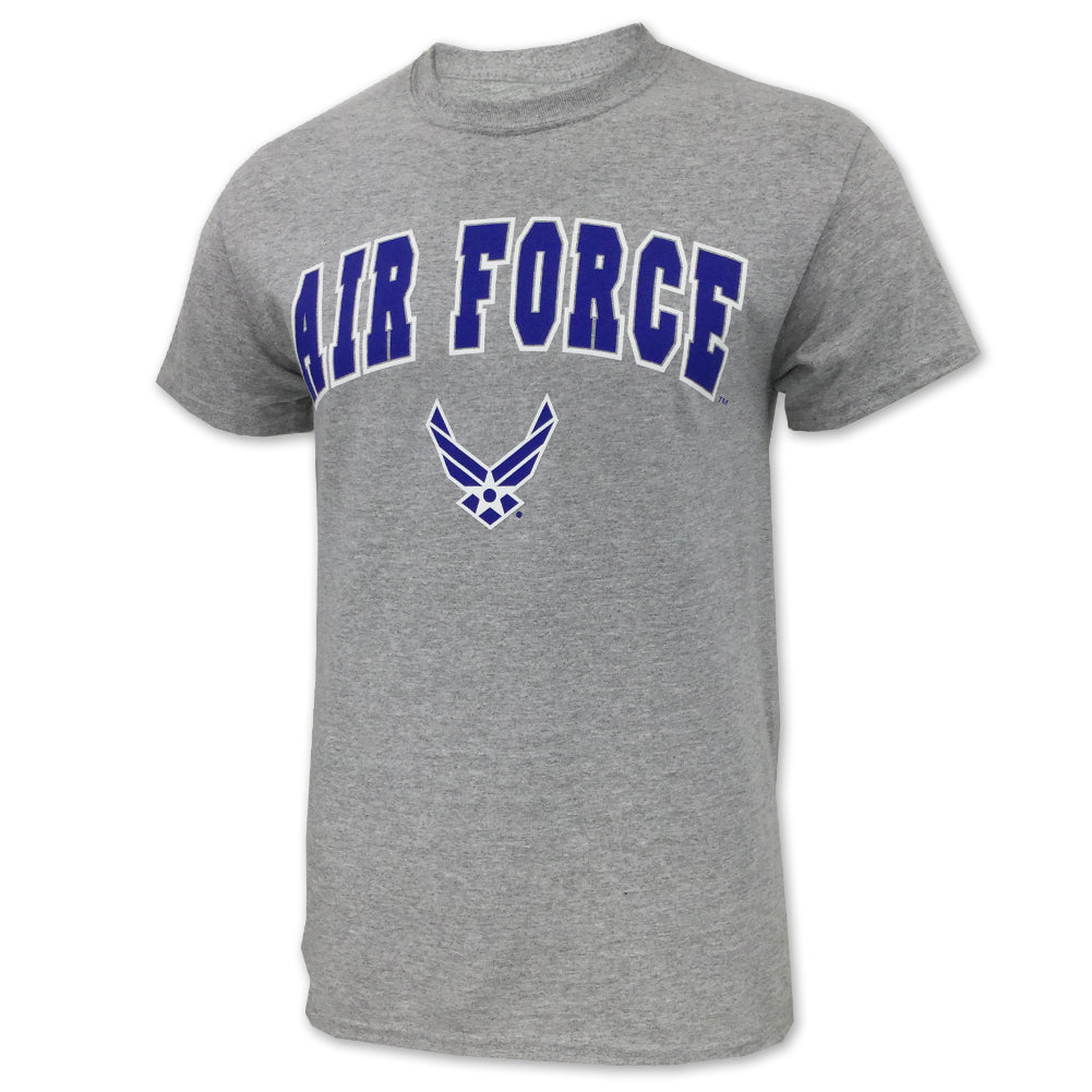 Air Force Arch Wings T-Shirt (Grey)