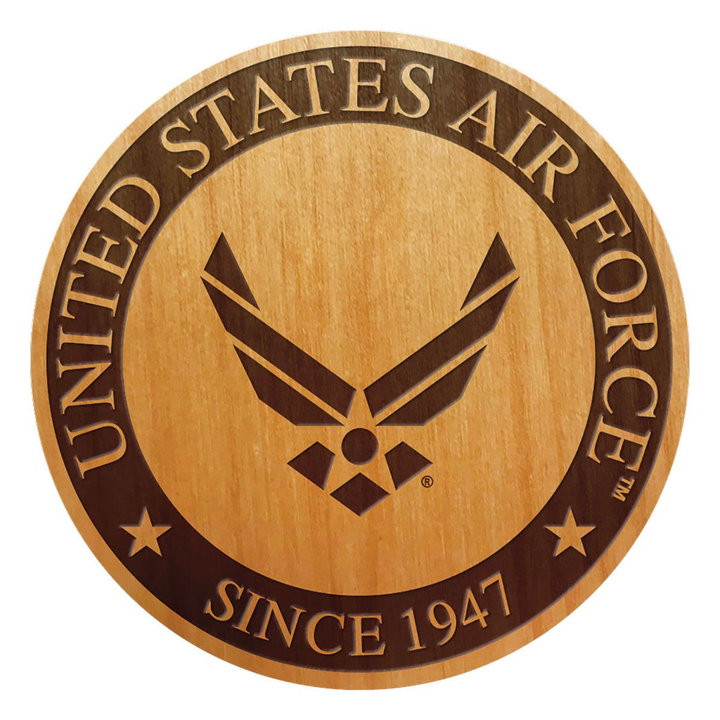 United States Air Force Wood Coasters (Set of 4)