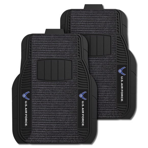 U.S. Air Force 2-pc Deluxe Car Mat Set