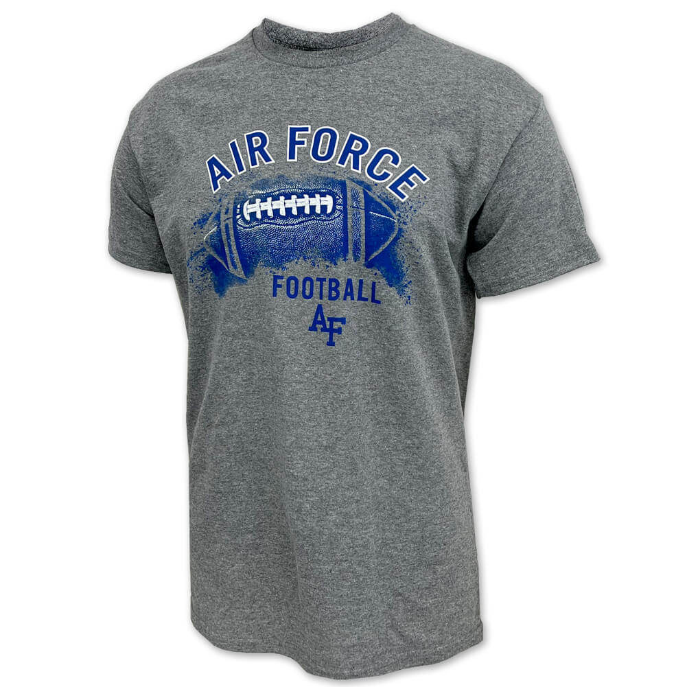 Air Force Falcons Football T-Shirt (Graphite)