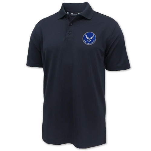 Air Force Under Armour Tactical Performance Polo (Navy)