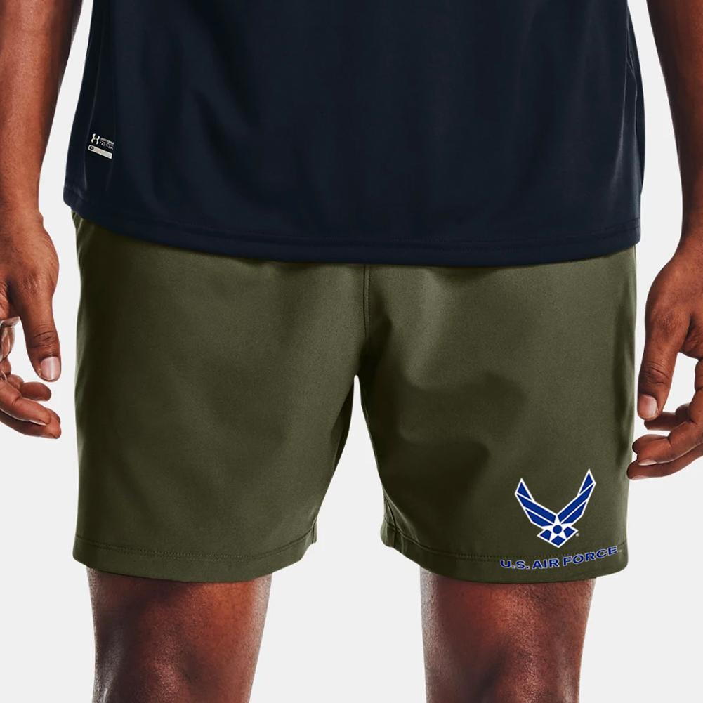 Air Force Under Armour Mens Tactical PT Shorts (OD Green)