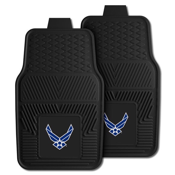 U.S. Air Force 2-pc Vinyl Car Mat Set