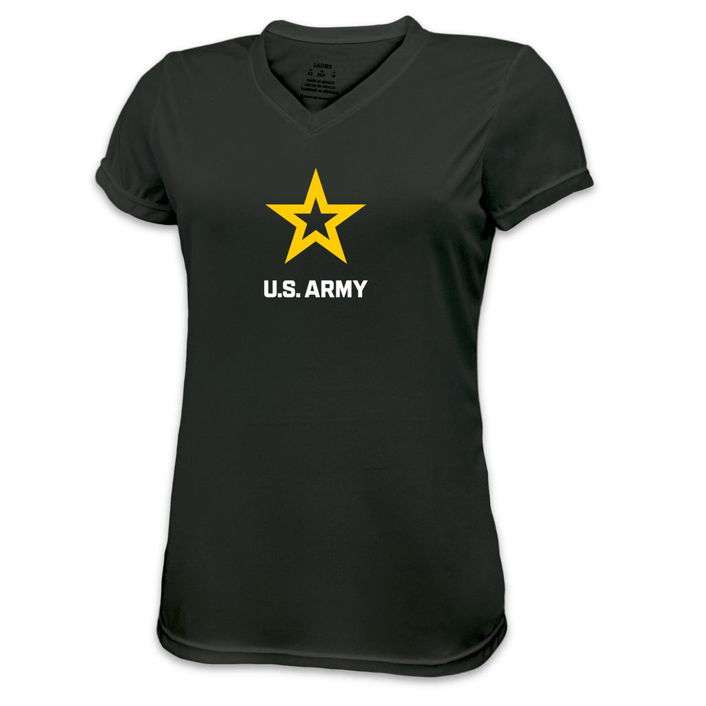 Army Star Ladies Performance T-Shirt