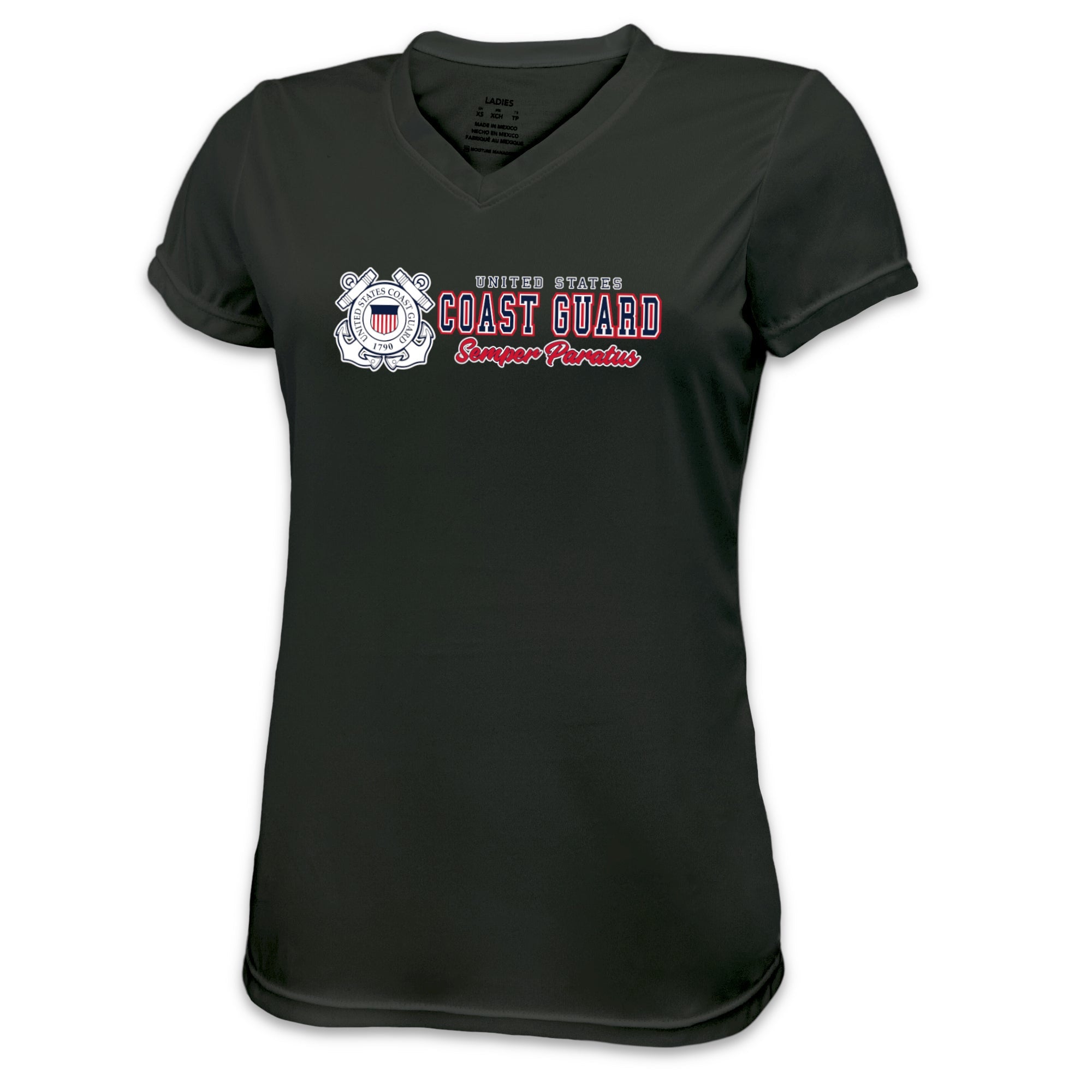 Coast Guard Ladies Semper Paratus Performance T-Shirt