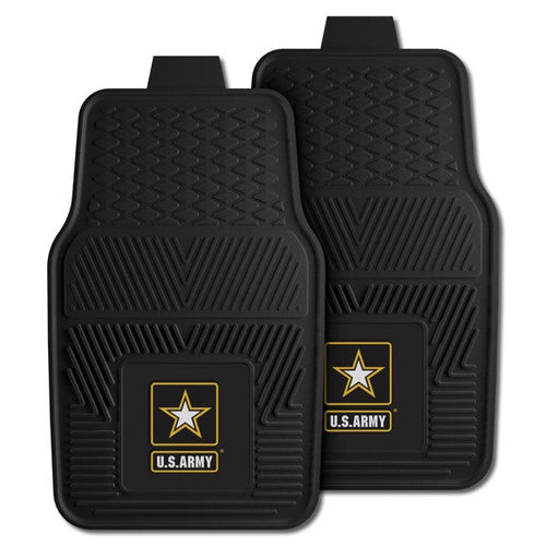 U.S. Army 2-pc Vinyl Car Mat Set