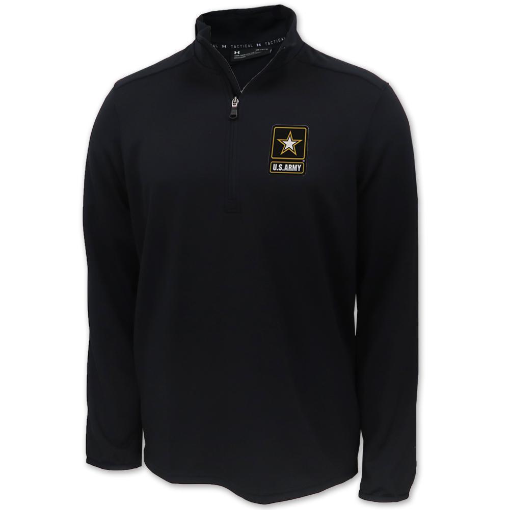 Army Under Armour Tactical 1/2 Zip (Black)