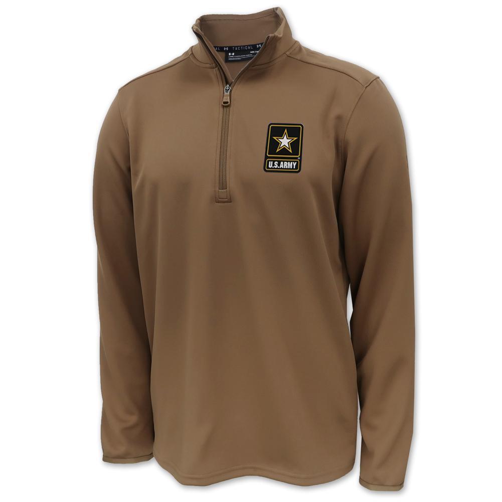 Army Under Armour Tactical 1/2 Zip (Coyote Brown)