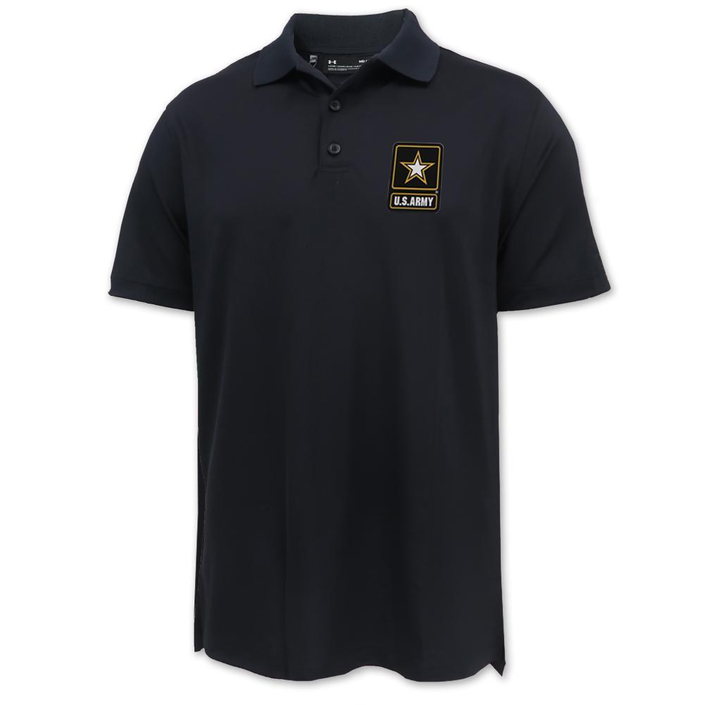 Army Under Armour Tactical Performance Polo (Black)