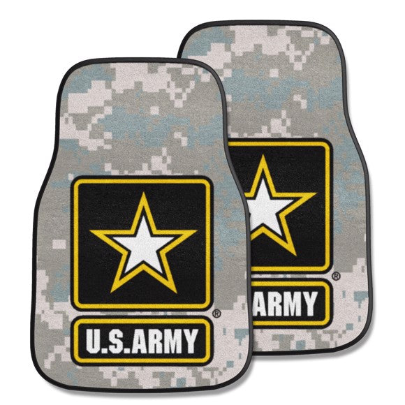 U.S. Army 2-pc Carpet Camo Car Mat Set