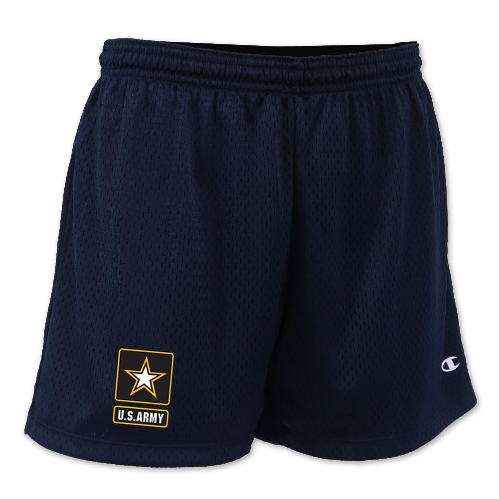 Army Champion Star Ladies Mesh Short