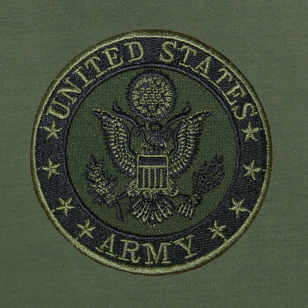 Army Logo Patch Hood (OD Green)