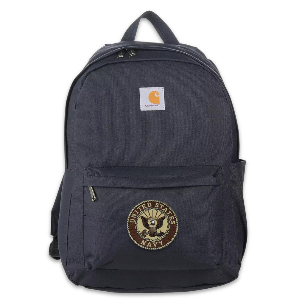 Navy Carhartt Classic Laptop Daypack (Tan Patch)