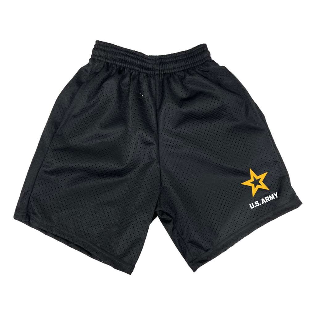 Army Star Youth Mesh Short