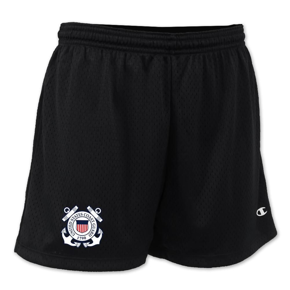 Coast Guard Champion Seal Ladies Mesh Short