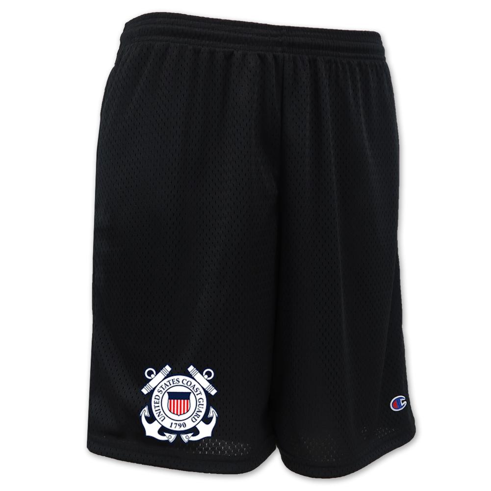 Coast Guard Champion Seal Logo Mesh Short