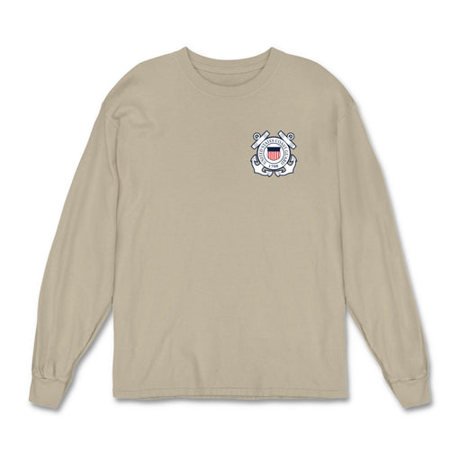 Coast Guard Seal Logo Long Sleeve T-Shirt