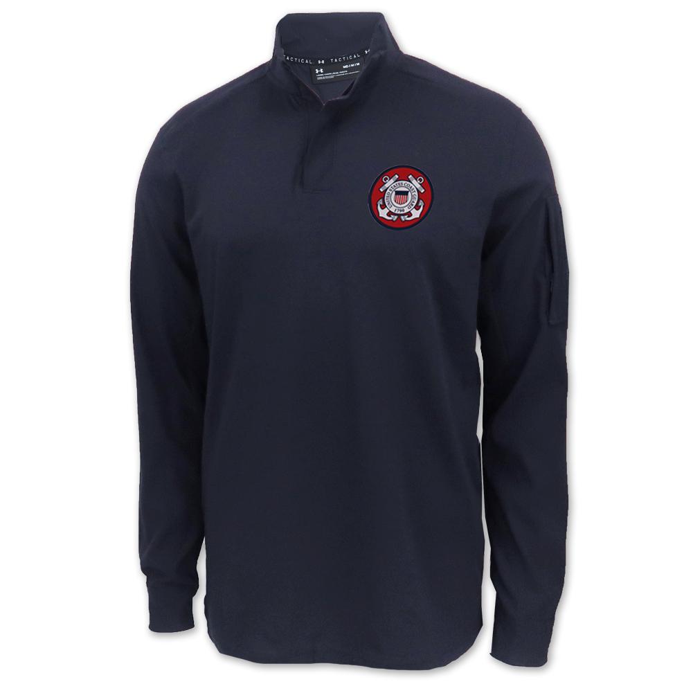 Coast Guard Under Armour Tactical Combat Shirt (Navy)