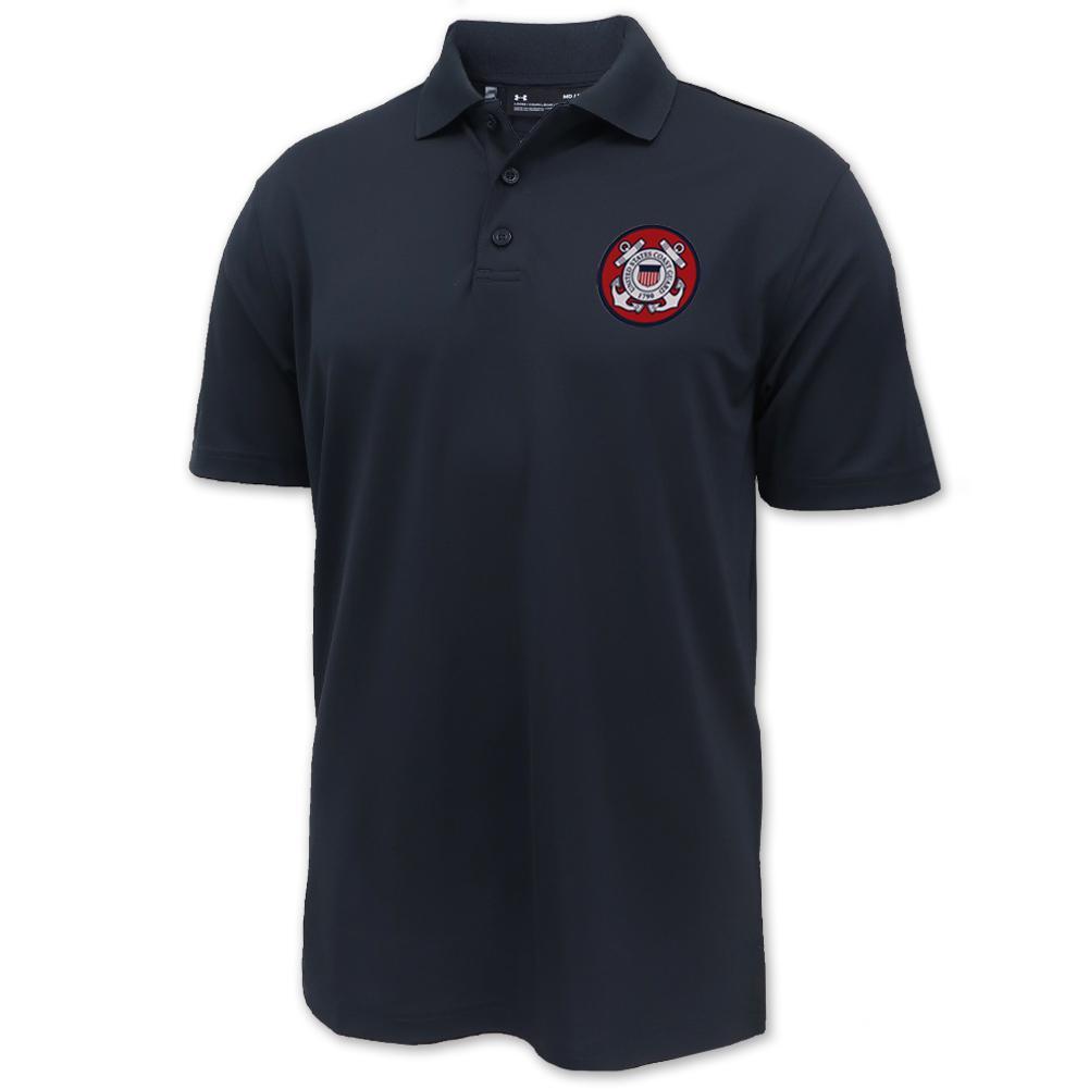 Coast Guard Under Armour Tactical Performance Polo (Navy)