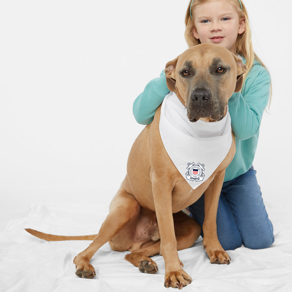 Coast Guard Dog Bandana