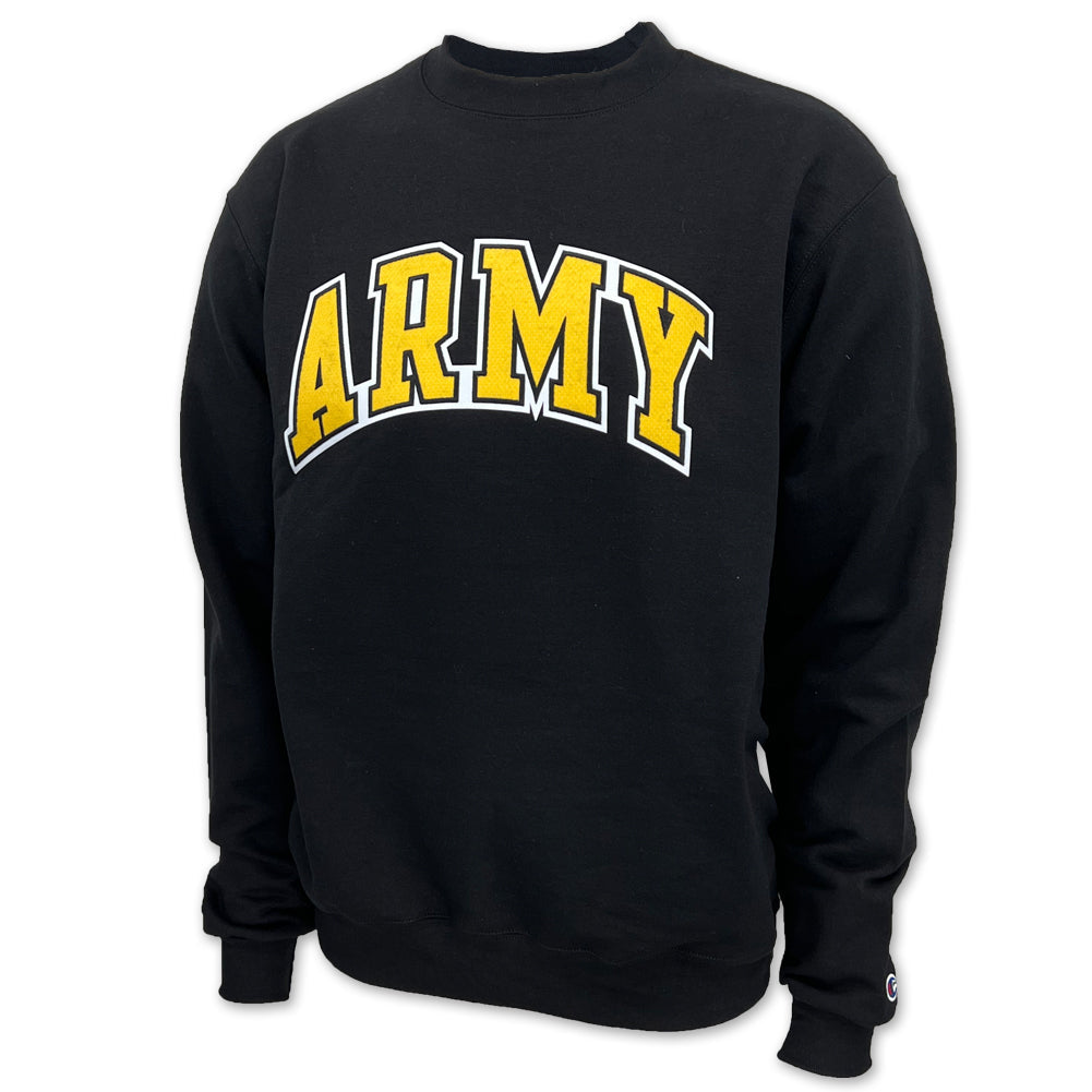 Army Champion Powerblend Crewneck (Black)