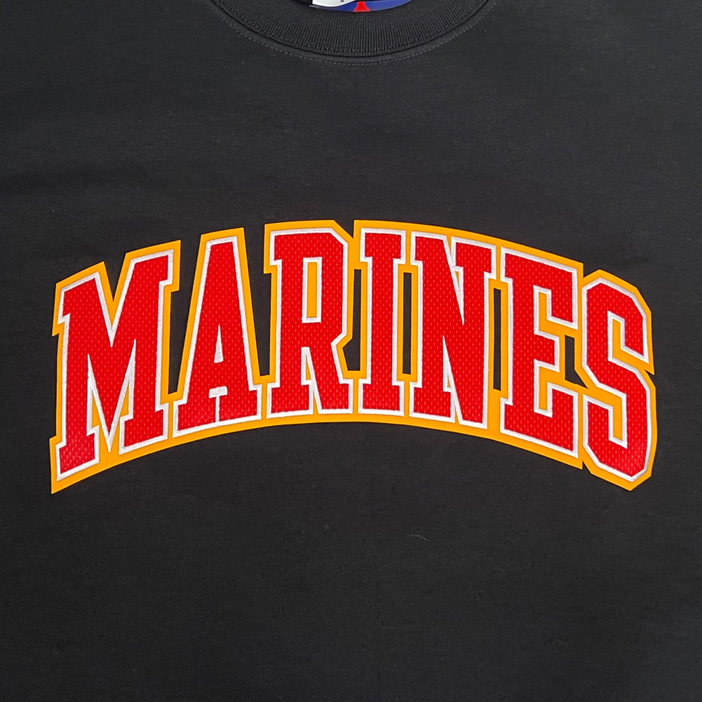 Marines Champion Powerblend Crewneck (Black)