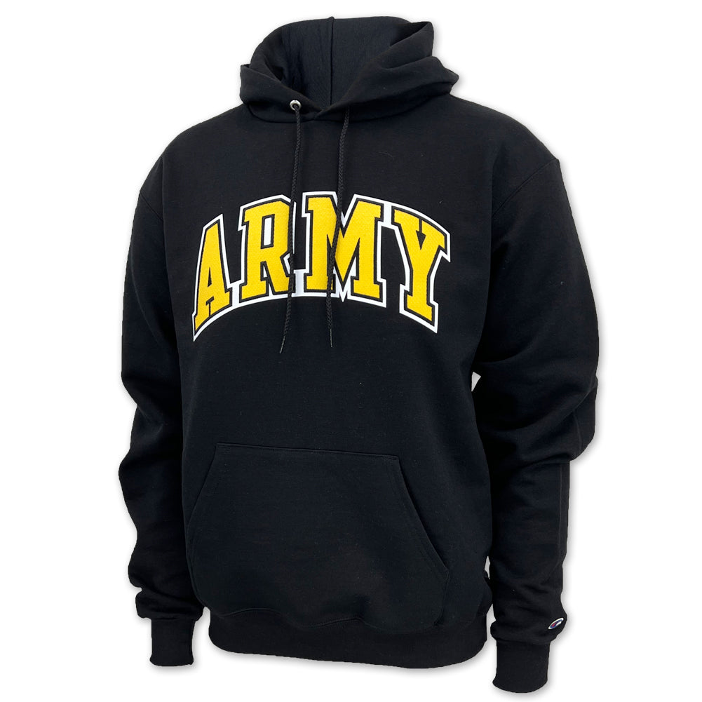 Army Champion Powerblend Hood (Black)