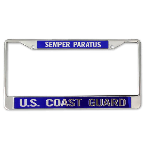 Coast Guard License Plate Frame