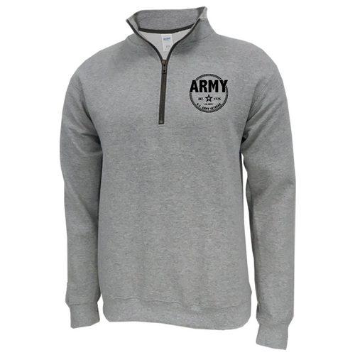 Army Veteran Left Chest 1/4 Zip