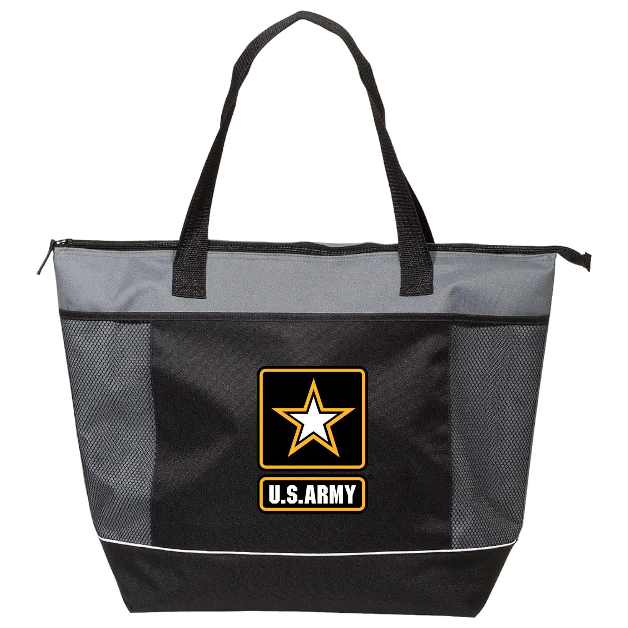 Army Shopping Cooler Tote (Grey)