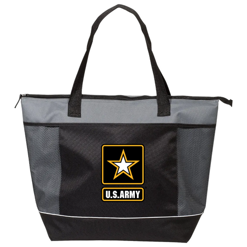 Army Shopping Cooler Tote (Grey)