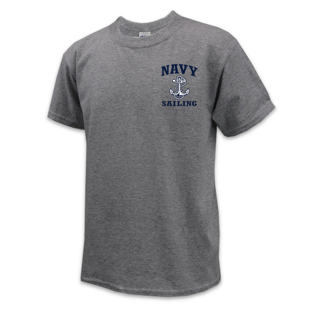 Navy Youth Anchor Sailing T-Shirt