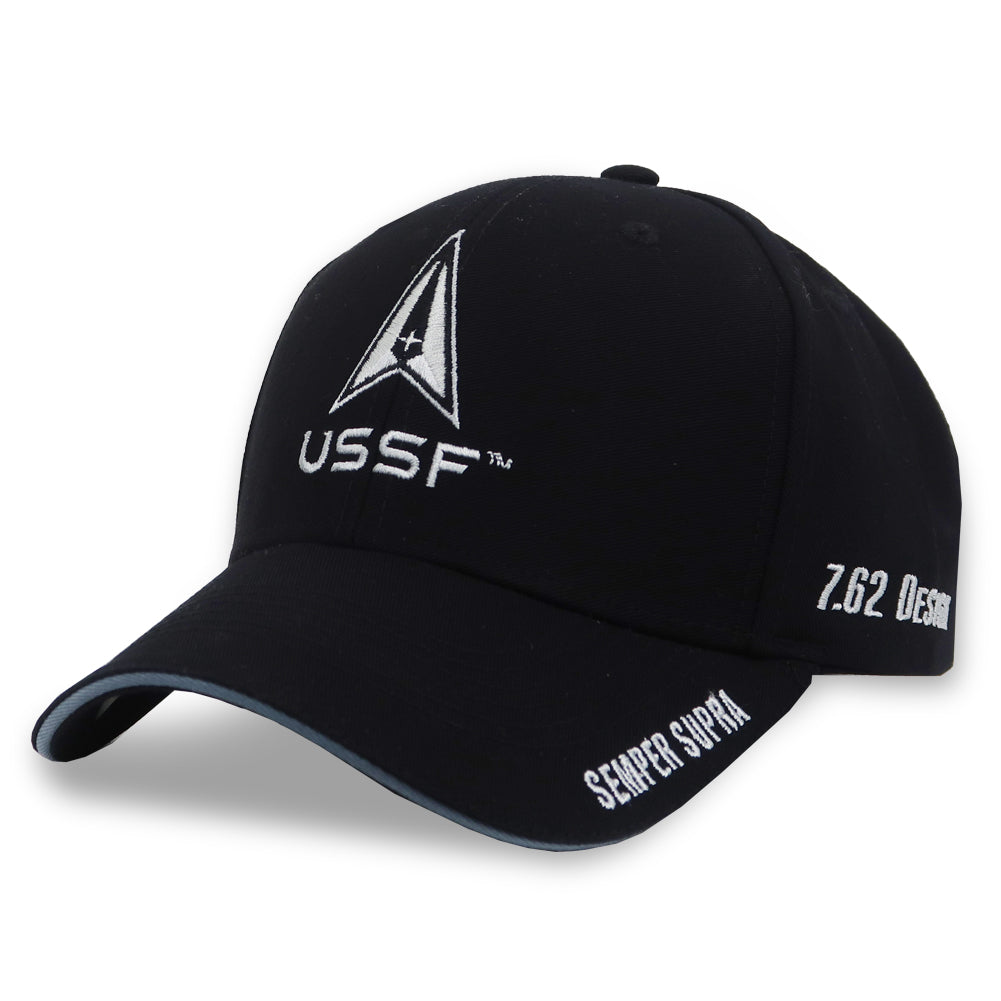 USSF Logo Semper Supra Hat (Black)