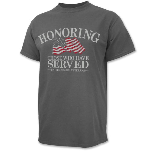 Honoring Those Who Have Served T-Shirt (Charcoal)