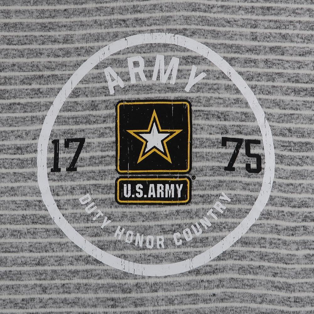 Army Ladies Cuddle Crewneck (Heather Stripe)