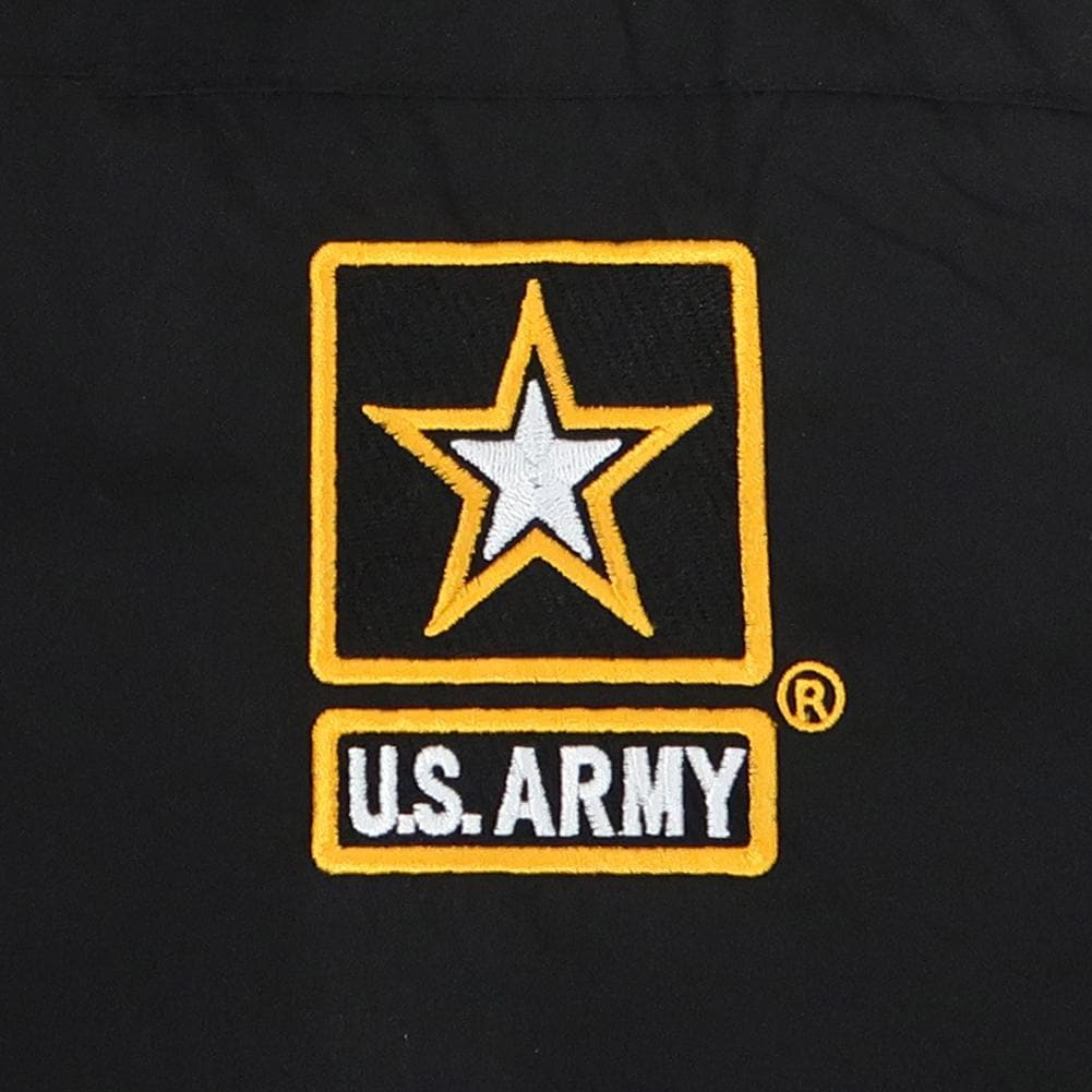 Army Star Solid Wind Jacket (Black)