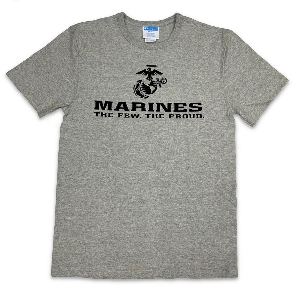 Marines EGA Champion T-Shirt (Grey)