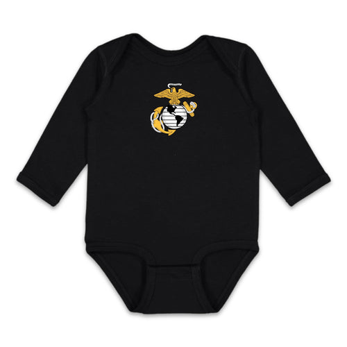 Marines EGA Infant Long Sleeve Bodysuit