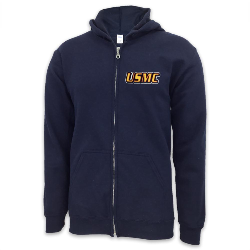 USMC Twill Logo Full Zip