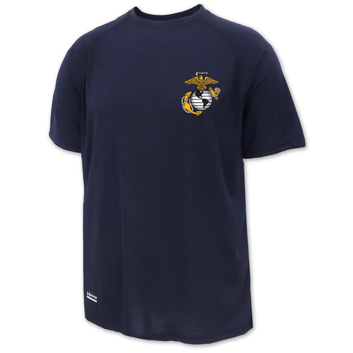 Marines Under Armour Mens Tactical Tech T-Shirt (Navy)