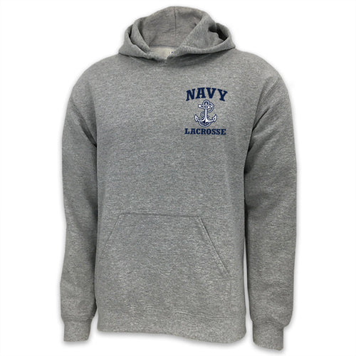 Navy Anchor Lacrosse Hood