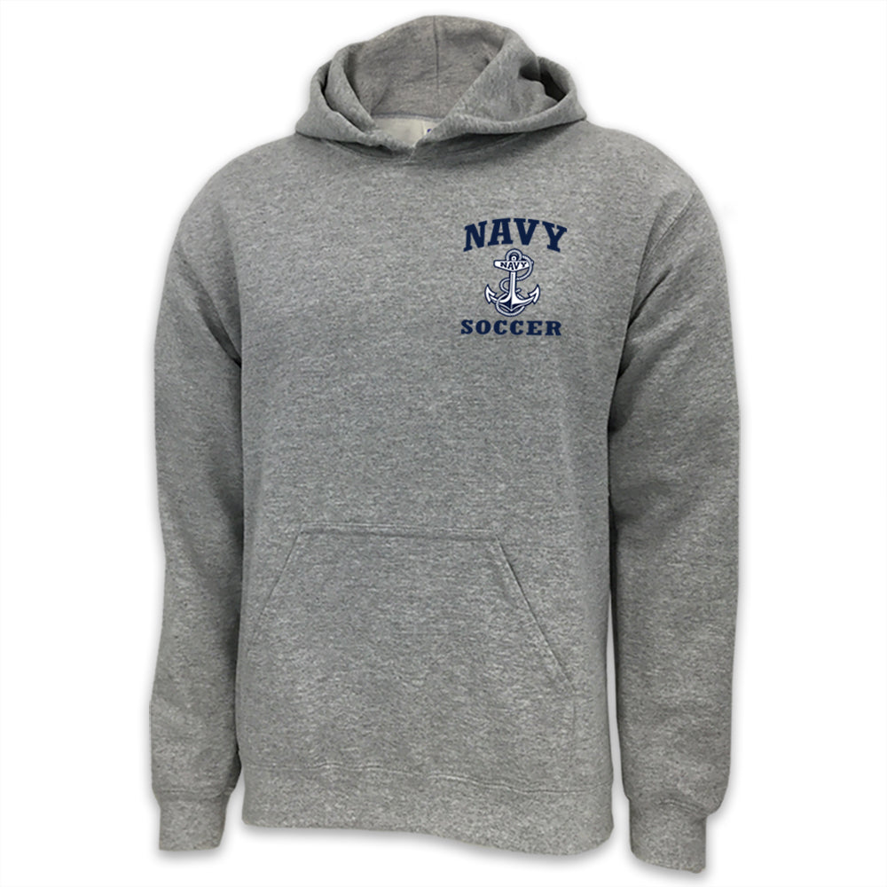 Navy Anchor Soccer Hood