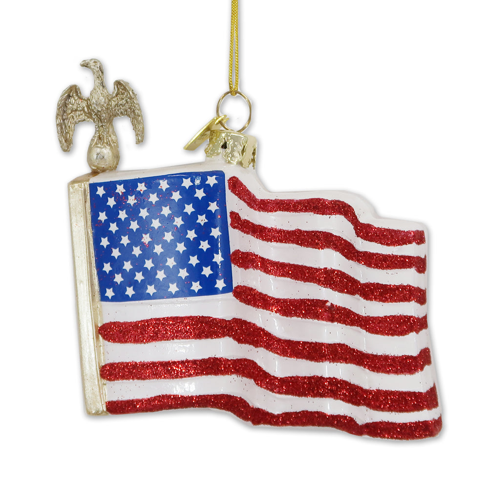 American Flag Ornament