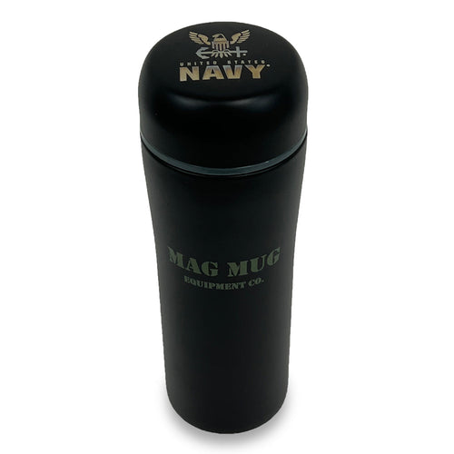 Navy Bullet Mag Mug (Black)