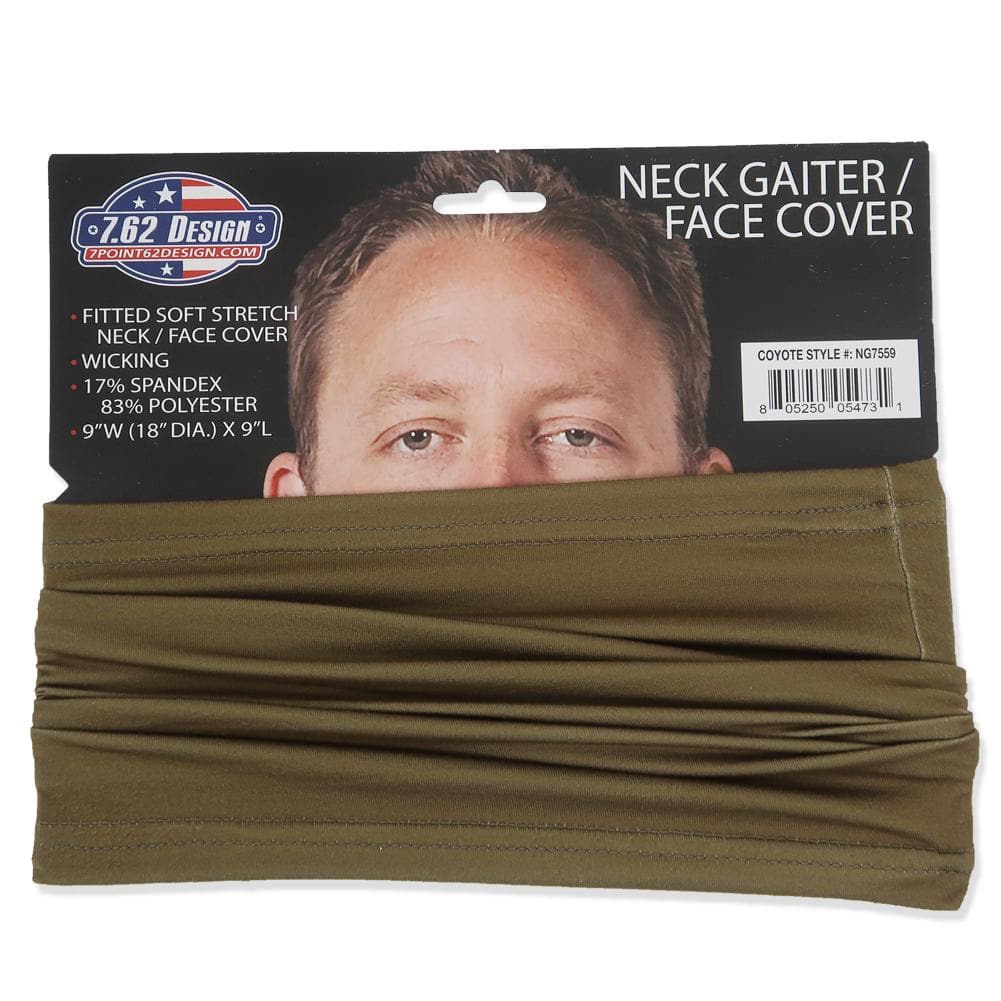 Neck Gaiter/Face Cover (Coyote Brown)